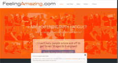 Desktop Screenshot of feelingamazing.com